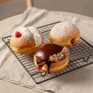 Jam Icing Donuts