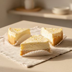 Lemon Cheesecake Slice